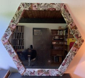 VINTAGE OCTAGON MIRROR