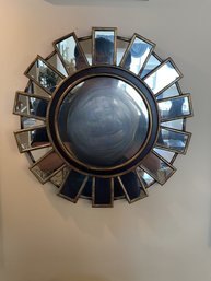 20' STARBURST MIRROR ON BRONZE FRAME