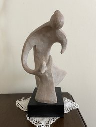 VINTAGE AUSTIN PRODUCTIONS SCULPTURE ON WOOD BASE