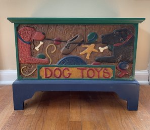 COLORFUL DOG TOY STORAGE CHEST