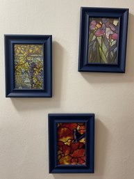 3 PC SET OF FRAMED PRINTS