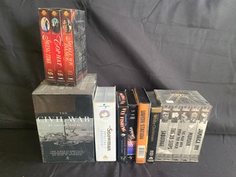 ASSORTED COLLECTION OF VHS BOX SETS AND SPECIALS
