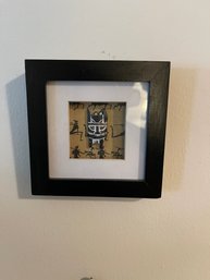 HAND MADE FRAMED MASKS WALL ART