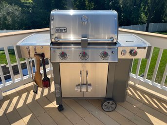 WEBER GENESIS II LX PROPANE GRILL