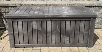 KETER 150 GALLON RESIN DECK STORAGE BOX