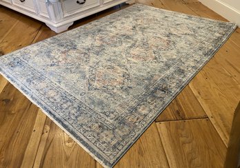 5-1/4 FT X 8 FT GENEVIEVE AREA RUG MADE IN TURKEY