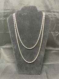 48 INCH STAINLESS STEEL LINK NECKLACE