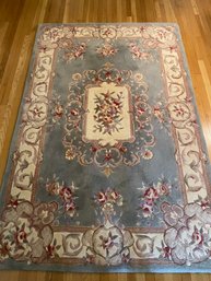 KENNETH MINK JADE AUBUSSON HANDMADE RUG