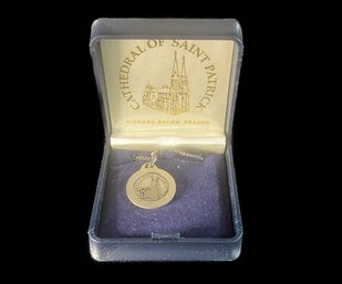 SAINT PATRICK CATHEDRAL PENDANT FROM CATHEDRAL GIFT STORE