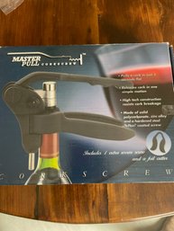 MASTER PULL CORKSCREW IN ORIGINAL BOX