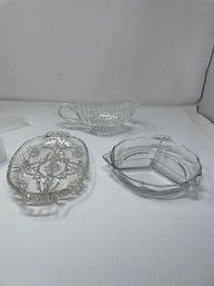 GLASSWARE SET Of 3