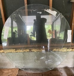 48 INCH ROUND GLASS TABLE TOP