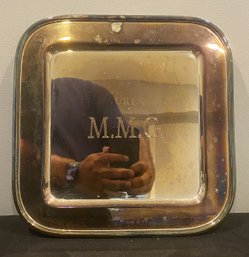 RALPH LAUREN SILVERPLATED DURBAN TRINKET TRAY