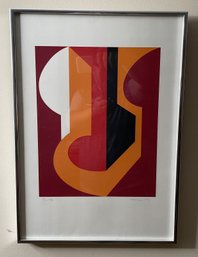 SIGNED LITHOGRAPH BY PETER CHINNI 1970