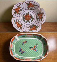 PR OF HAND PAINTED JAPANESE DISHES