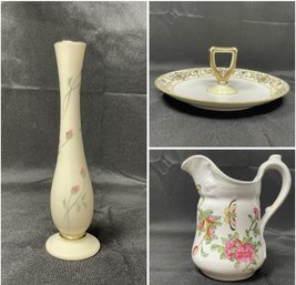 ASSORTED COLLECTION OF VINTAGE AND ANTIQUE PORCELAINWARE