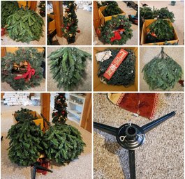 Large Assortment Of Christmas Decorations