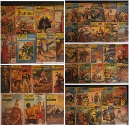 47 PC COLLECTION OF VINTAGE COMICS BY CLASSICS ILLUSTRATED