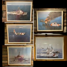 ASSORTED COLLECTION OF VINTAGE COAST GUARD PHOTOS