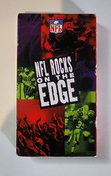 NFL ROCKS: ON THE EDGE VHS TAPE