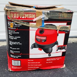 CRAFTSMAN 12 GALLON WET DRY VACUUM