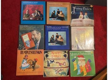 COLLECTION OF VINTAGE CHILDREN'S STORIES AND FAIRY TALES