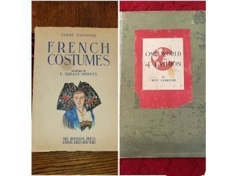 1ST EDITION OF 'THE FRENCH COSTUMES' AND 2ND EDITION OF 'ONE WORLD OF FASHION'