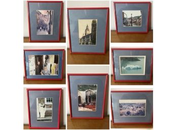 COLLECTION OF FRAMED TRAVEL PHOTOS