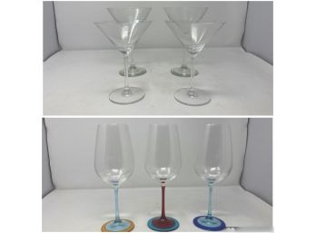 Wine & Martini Glasses