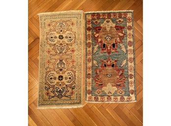 PAIR OF AREA RUGS