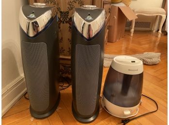 PR OF GERM GUARDIAN AIR PURIFIERS AND HONEYWELL ULTRASONIC COOL MIST HUMIDIFIER