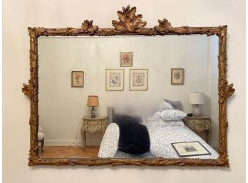 ANTIQUE GOLD GILT FRAMED MIRROR