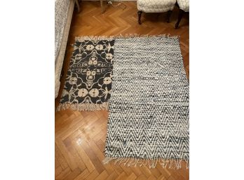 PAIR OF AREA RUGS