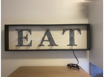 'EAT' DECORATIVE LIGHT BOX