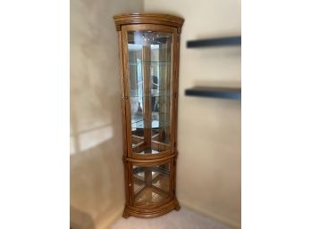 Curio Corner Cabinet