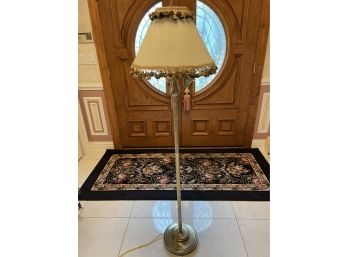 Stiffel Brushed Brass Floor Lamp