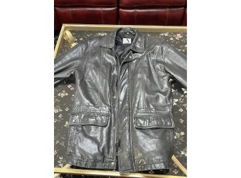 Size Medium Alfani Leather Jacket