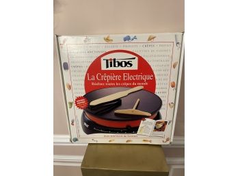 Tibos Electric Crepe Maker