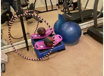 Assorted Fitness Equipment