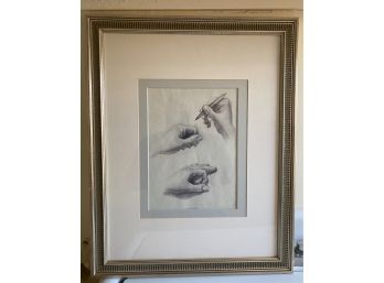 Framed Drawing By Aaron Board