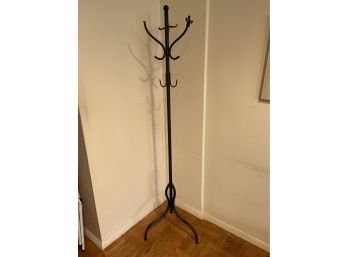 Wrought Iron Coat Rack