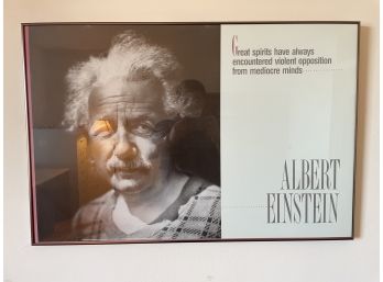 Albert Einstein Framed Poster