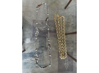 Pair Of Vintage Necklaces