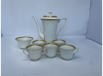 8 PC Vintage Royal Worcester Tea/Coffee Set