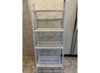 Ikea Lerberg White Shelf Rack