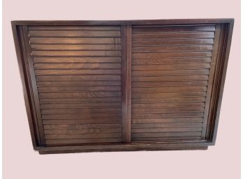 VNTAGE LOUVERED SLAT FRONT CABINET