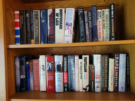 R5 Collection Of Books On US History, US Presidents, Military, And Others