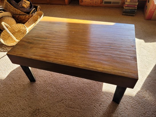 R3 Wood Coffee Table With 2 Drawers On Each End