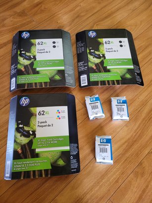 R5 HP 62 Xl High Yield Ink Cartridges 4 Tricolor And 5 Black