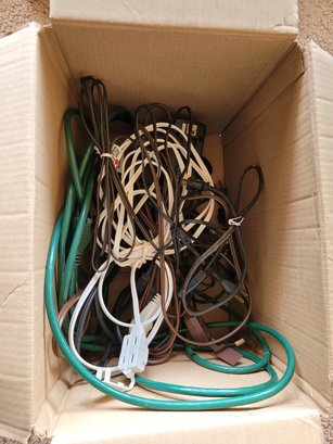 R3 Box Of Power Strips And Extension Cords